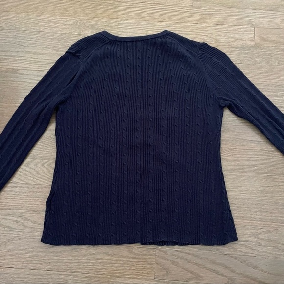 Brooks Brothers Women's Cable Knit Button Down Cardigan Size Small - Picture 8 of 9